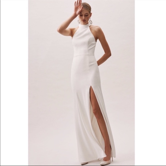 BHLDN Dresses & Skirts - Anthropologie x BHLDN Montreal Crepe  Dress